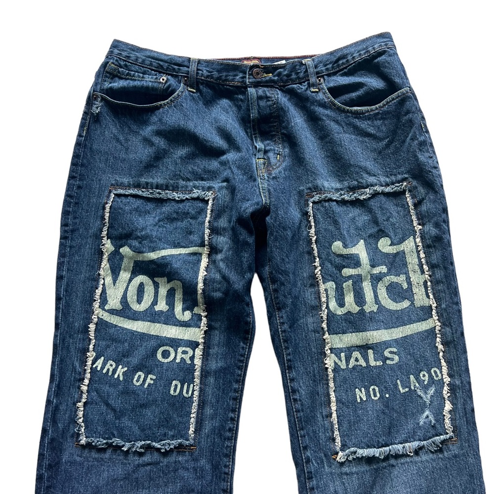 RARE: Von Dutch Men's 100% Cotton Distressed Jeans Size 40
